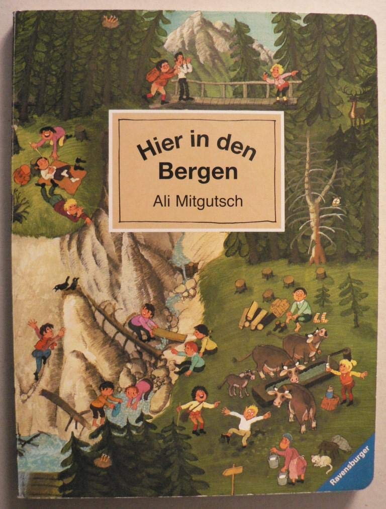 Product Image: Hier in den Bergen: Mein Wimmelbuch