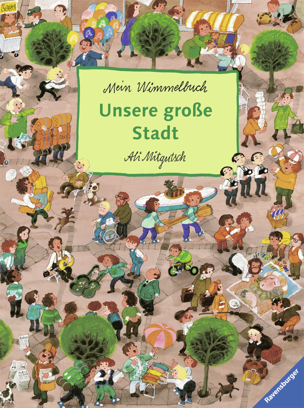 Product Image: Unsere große Stadt: Mein Wimmelbuch