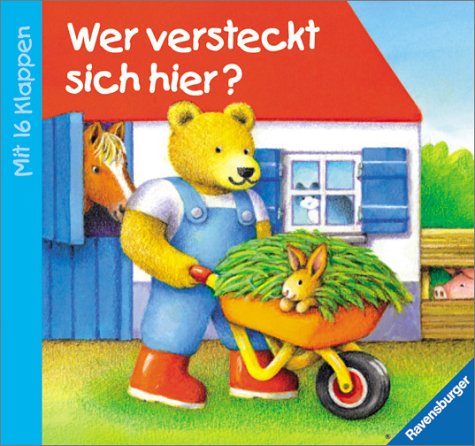 Product Image: Wer versteckt sich hier?: Bilderbuch mit 16 Klappen
