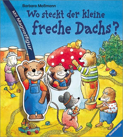 Product Image: Wo steckt der kleine freche Dachs?: Mit Magnetfigur