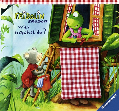 Fridolin Frosch, was machst du?: Fühlbuch: Ein Fühlbuch zum Entdecken und Staunen. Mit Fühlelementen Children's books