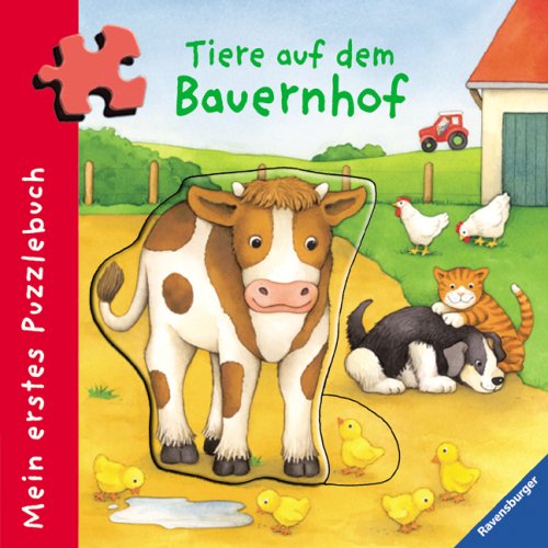 Mein erstes Puzzlebuch: Tiere auf dem Bauernhof Children's books