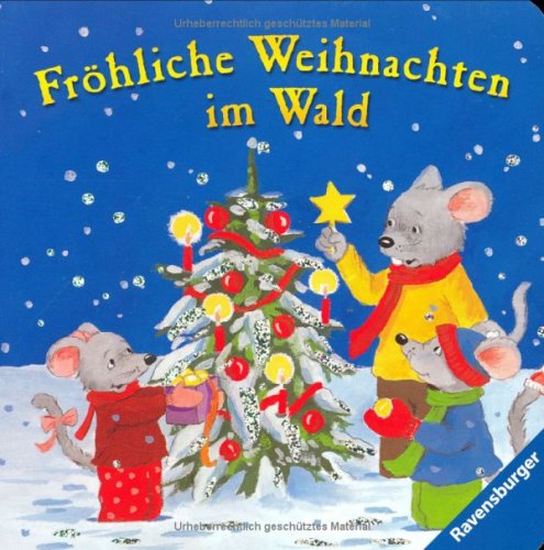 Fröhliche Weihnachten im Wald Children's books