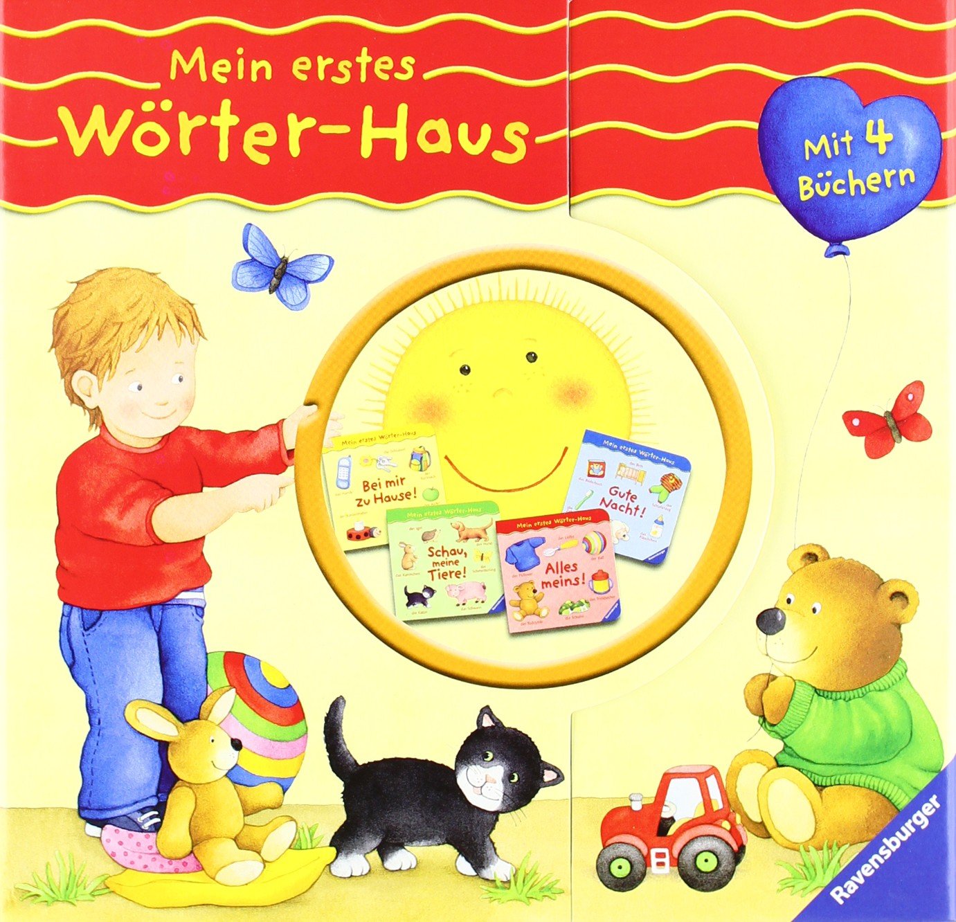 Mein erstes Wörter-Haus: 4 Wörterbücher Learning & Reference