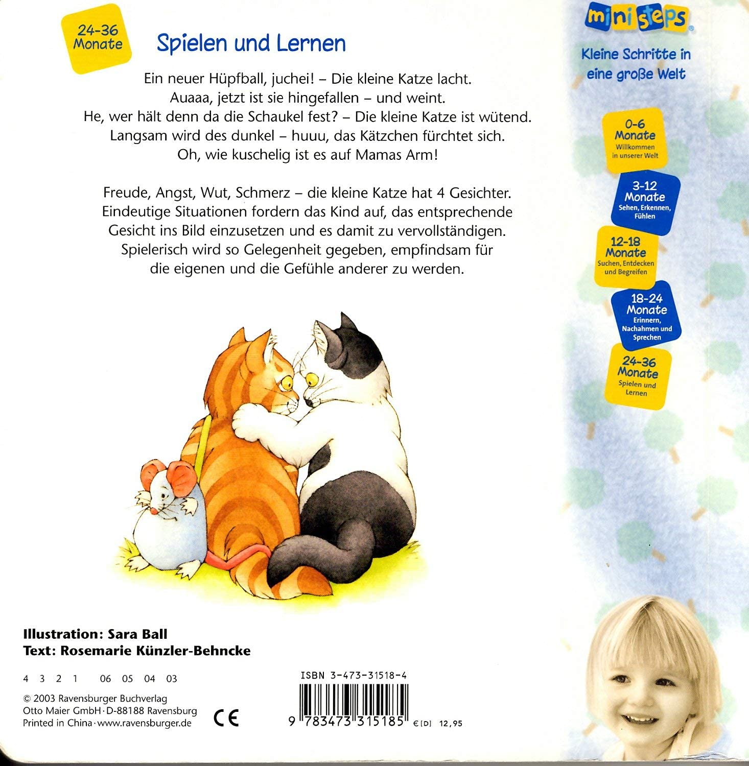 Kleine Katze, wie geht es dir?: Ab 24 Monaten (ministeps Bücher) Children's books