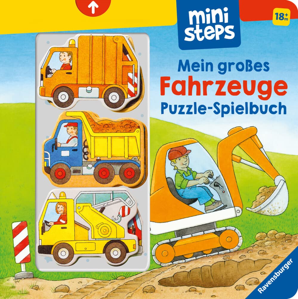 ministeps: Mein großes Fahrzeuge Puzzle-Spielbuch Parents & Children