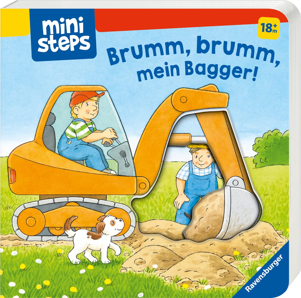 ministeps: Brumm, brumm, mein Bagger!: Ab 18 Monaten (ministeps Bücher) Non-fiction
