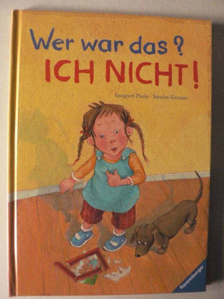 Wer war das? Ich nicht! Children's books