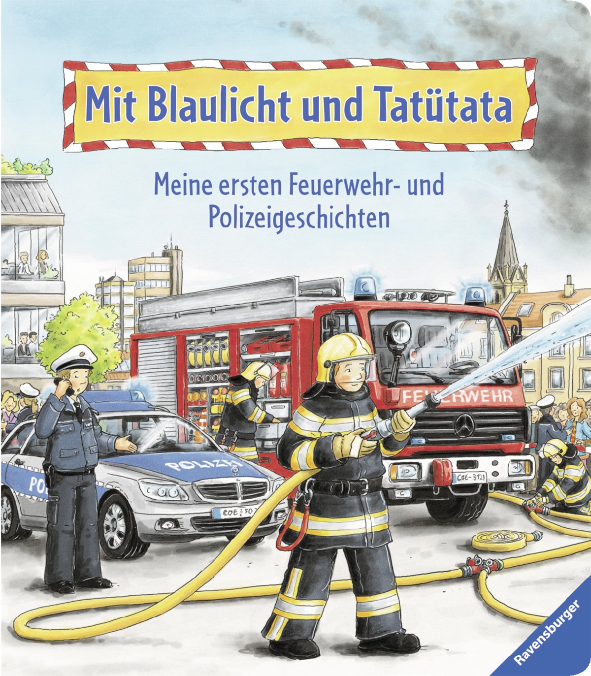 Mit Blaulicht und Tatütata: Meine ersten Feuerwehr- und Polizeigeschichten Children's books