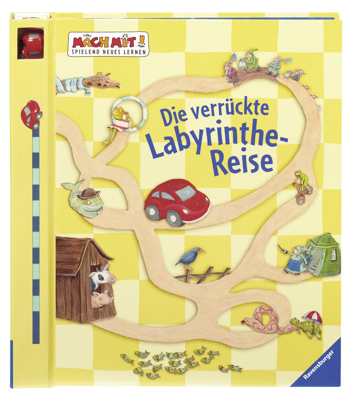 Die verrückte Labyrinthe-Reise (Mach mit! Spielend Neues lernen) Children's books
