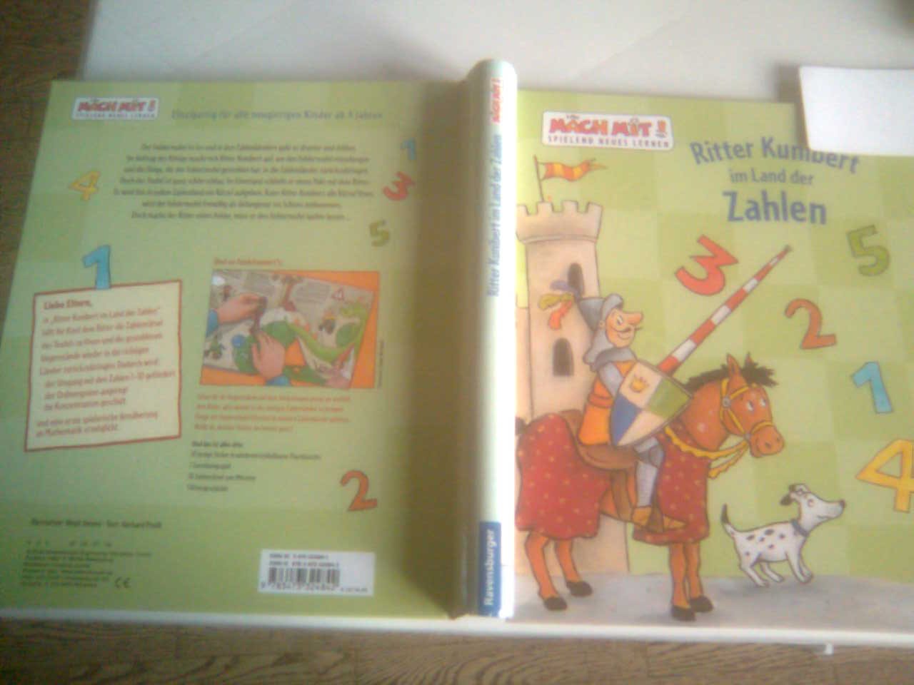 Ritter Kunibert im Land der Zahlen (Mach mit! Spielend Neues lernen) Children's books