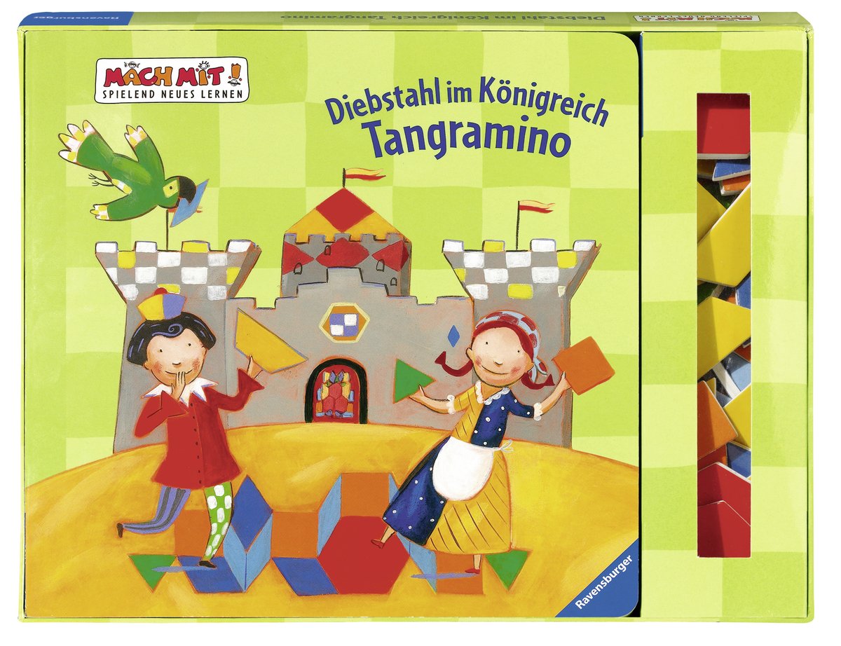 Diebstahl im Königreich Tangramino (Mach mit! Spielend Neues lernen) Children's books