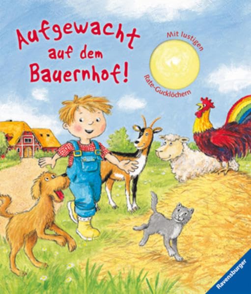 Aufgewacht auf dem Bauernhof!: Mit lustigen Rate-Gucklöchern Children's books