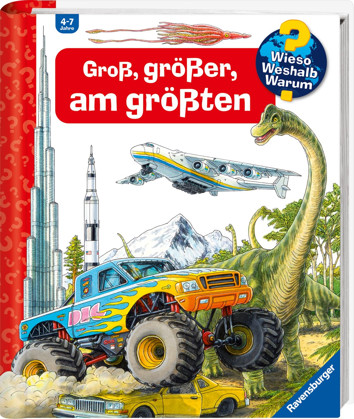 Wieso? Weshalb? Warum? Groß, größer, am größten (Riesenbuch) Non-fiction
