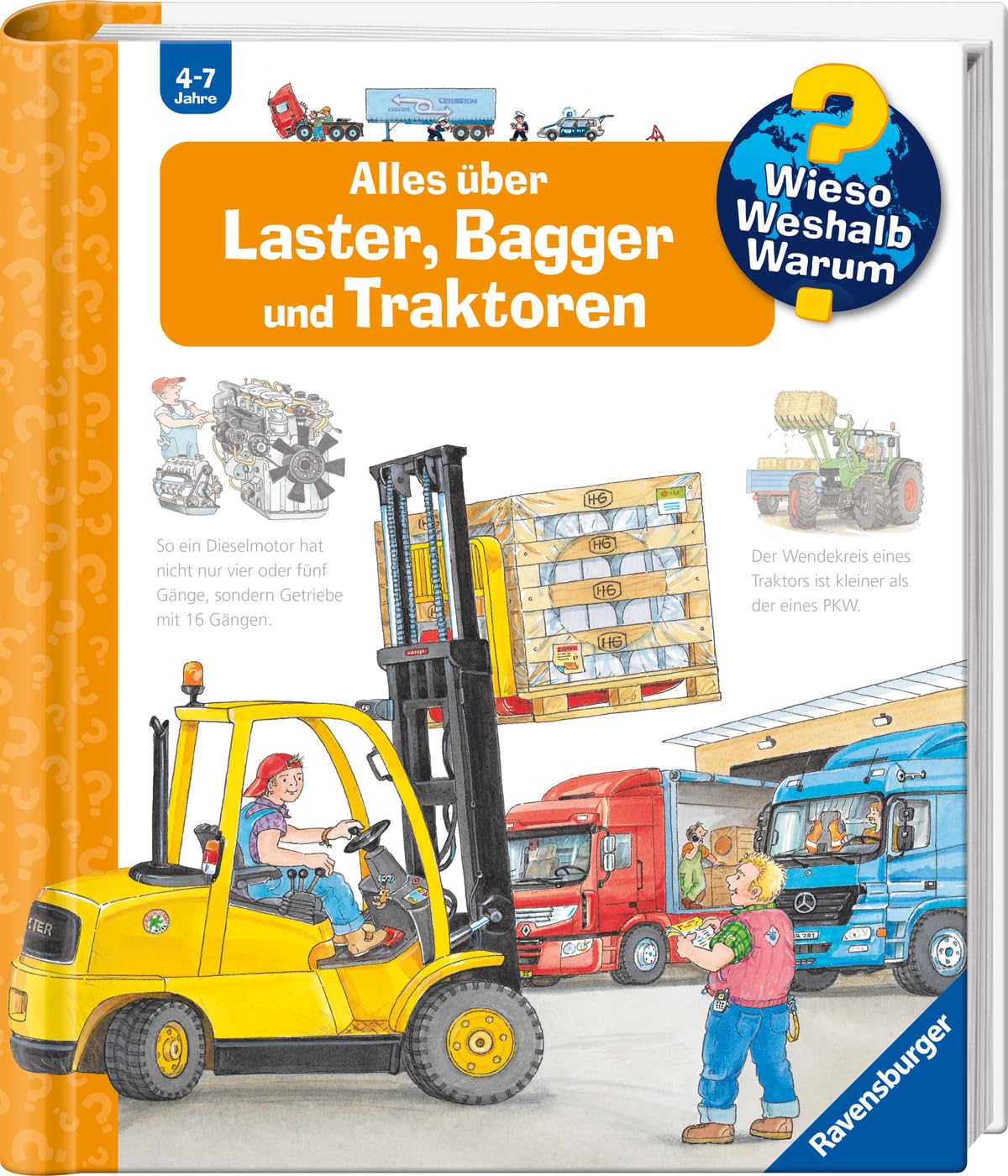 Wieso? Weshalb? Warum?, Band 38: Alles über Laster, Bagger und Traktoren Non-fiction