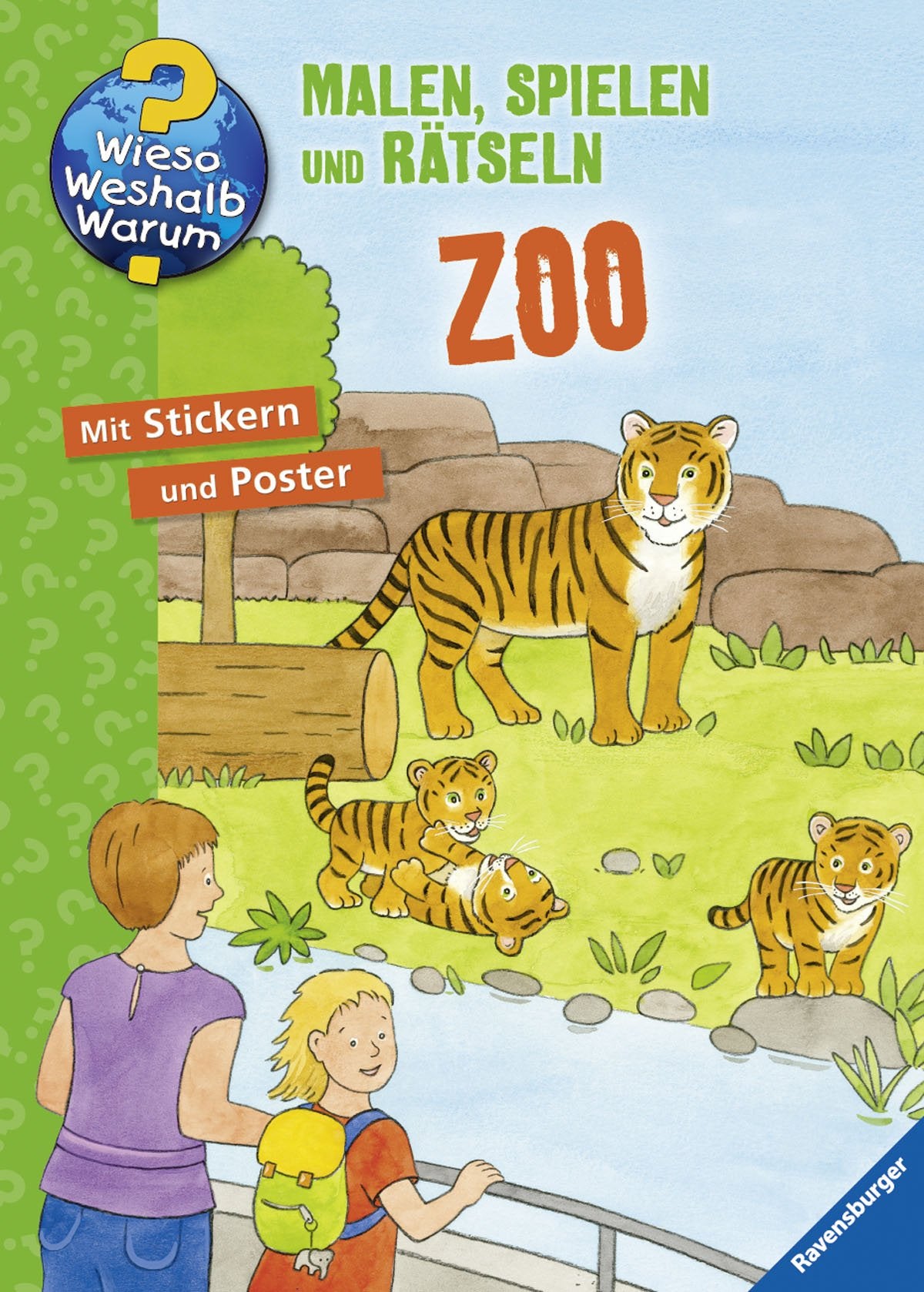 Zoo (Wieso? Weshalb? Warum? Malen, spielen und rätseln) Non-fiction