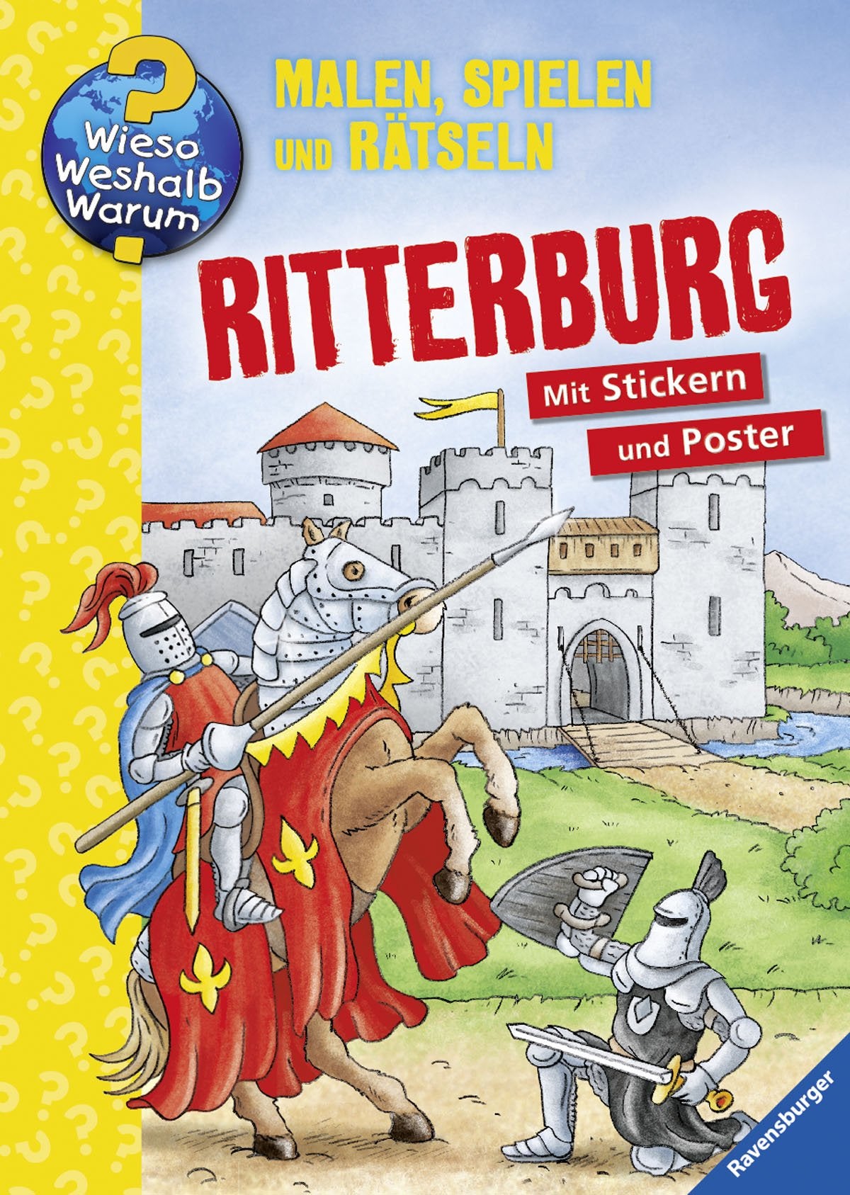 Ritterburg (Wieso? Weshalb? Warum? Malen, spielen und rätseln) Non-fiction