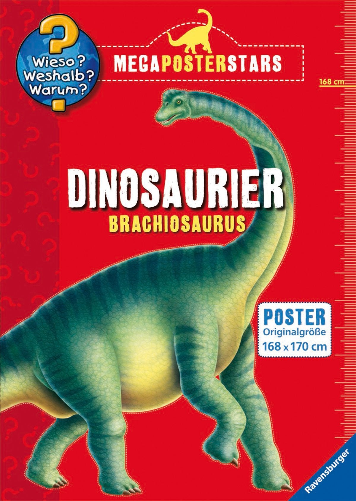 Dinosaurier Brachiosaurus (Wieso? Weshalb? Warum? Megaposterstars) Non-fiction