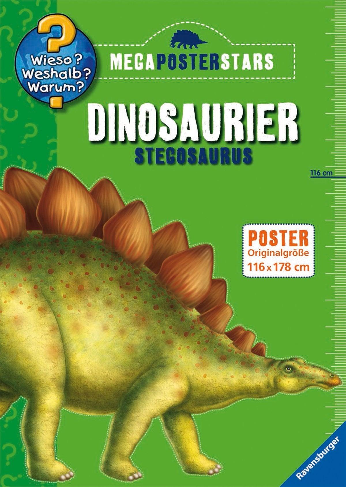 Dinosaurier Stegosaurus: Dinosaurier Poster (Wieso? Weshalb? Warum? Megaposterstars) Foreign Languages ​​& Dictionaries