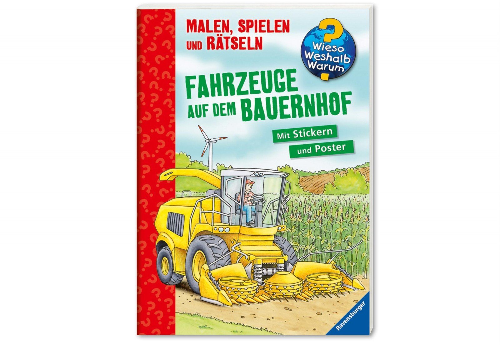 Fahrzeuge auf dem Bauernhof (Wieso? Weshalb? Warum? Malen, spielen und rätseln) Non-fiction