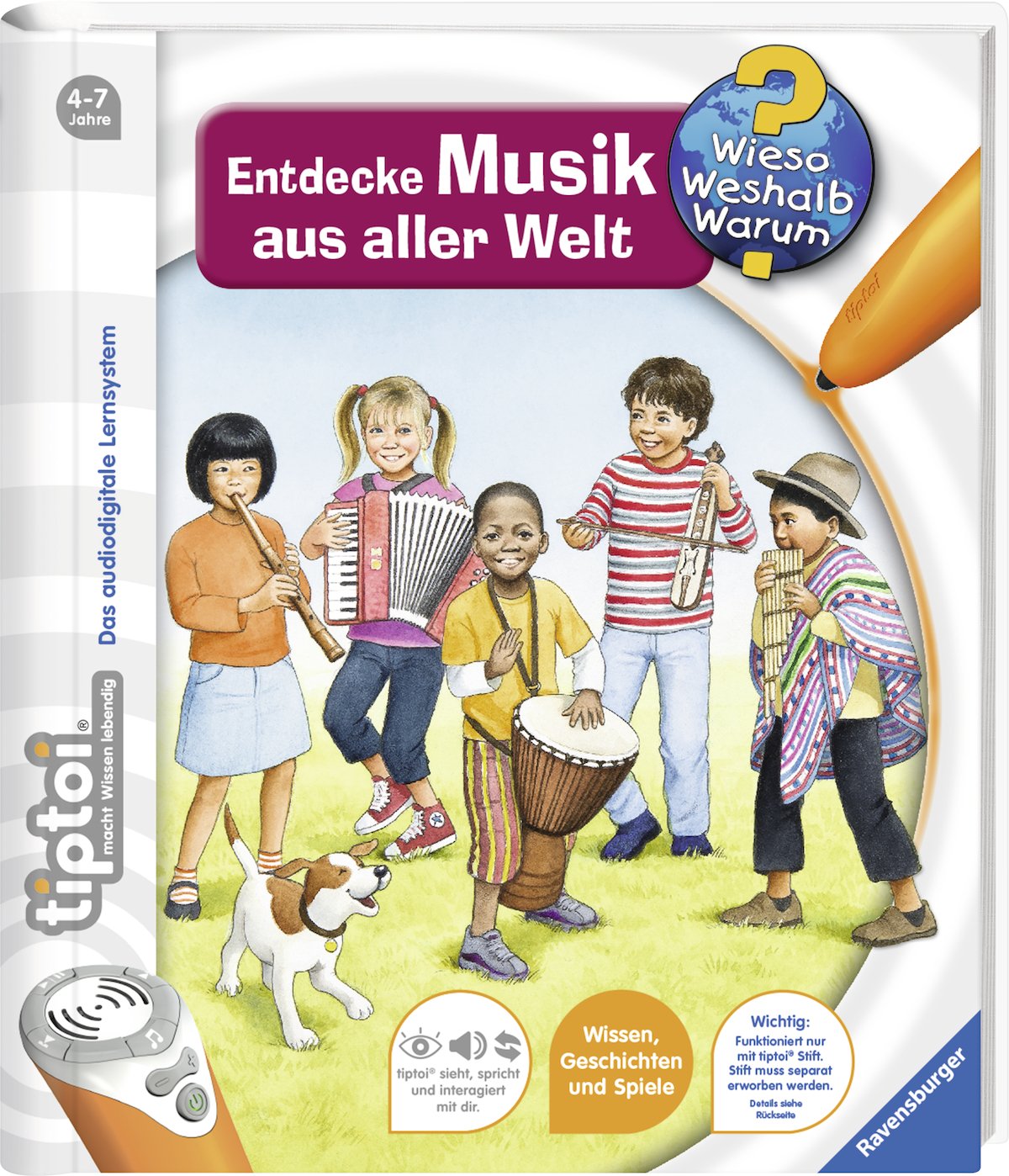 tiptoi® Entdecke Musik aus aller Welt Sheet Music