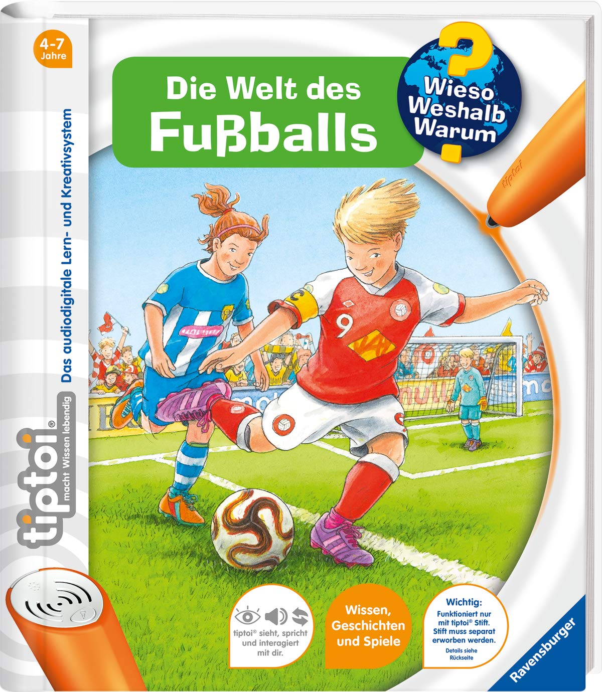 tiptoi® Wieso? Weshalb? Warum? Die Welt des Fußballs book