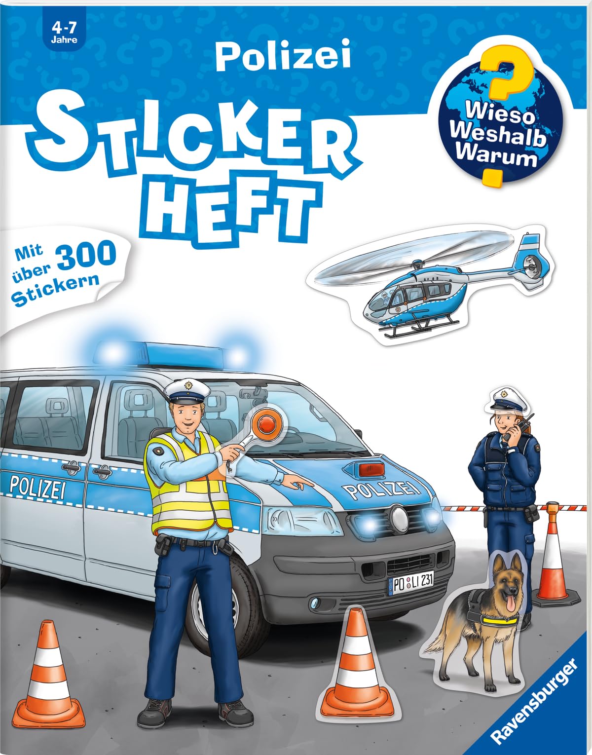 Wieso? Weshalb? Warum? Stickerheft - Polizei (ab 4 Jahre - mit über 300 Stickern) General education