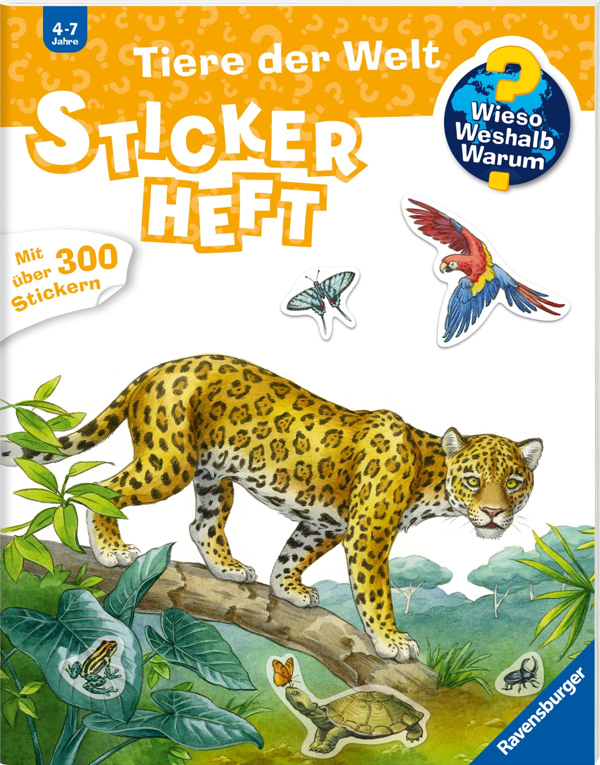 Wieso? Weshalb? Warum? Stickerheft: Tiere der Welt Business & Technology