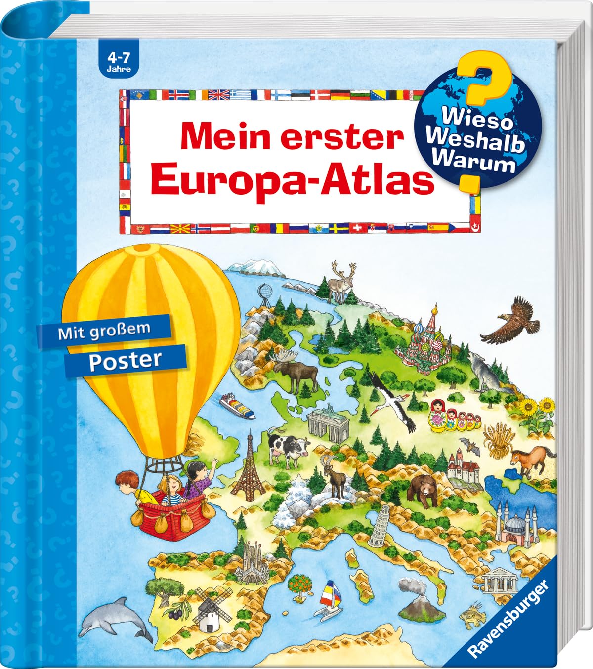 Wieso? Weshalb? Warum?: Mein erster Europa-Atlas book
