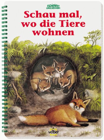 Schau mal, wo die Tiere wohnen: Mit Tierkartenspiel Books