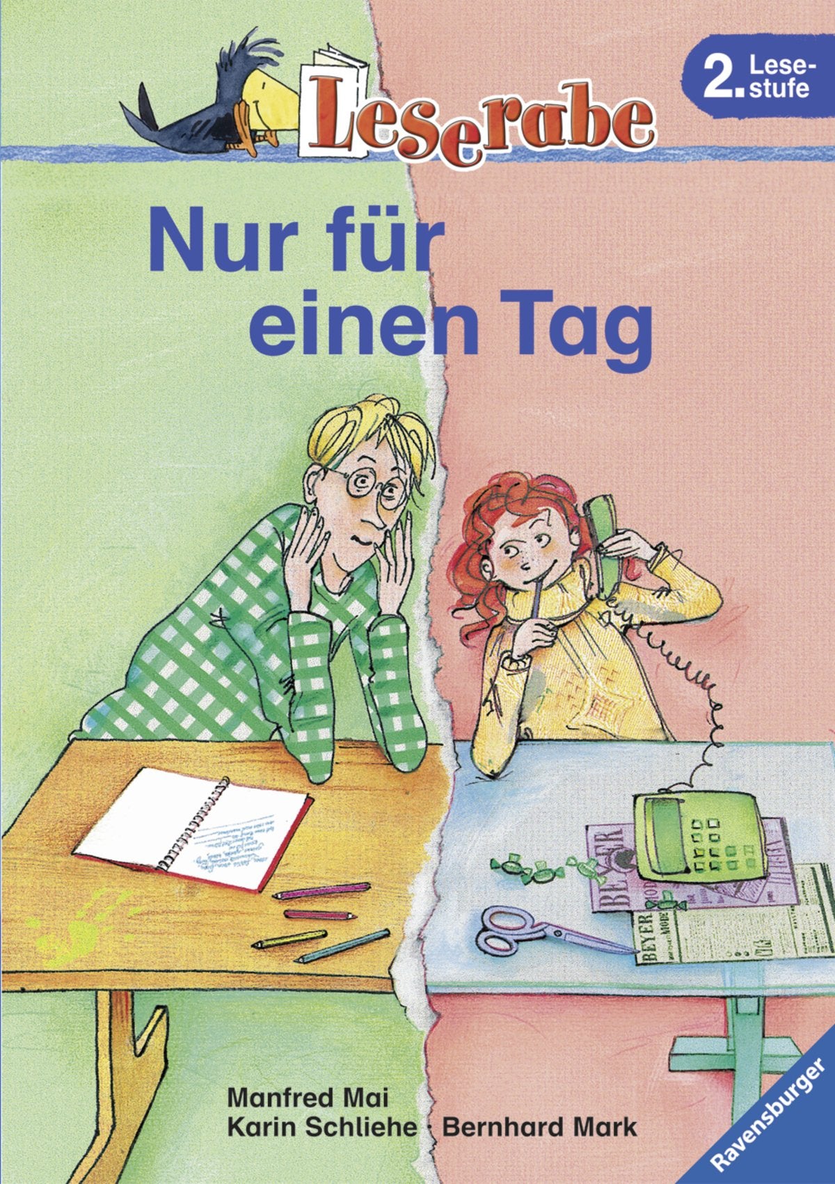 Leserabe. Nur für einen Tag. 2. Lesestufe, ab 2. Klasse Novels & Short Stories