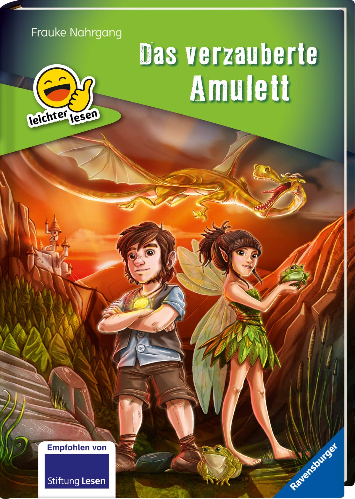 Erstleser - leichter lesen: Das verzauberte Amulett Novels & Short Stories
