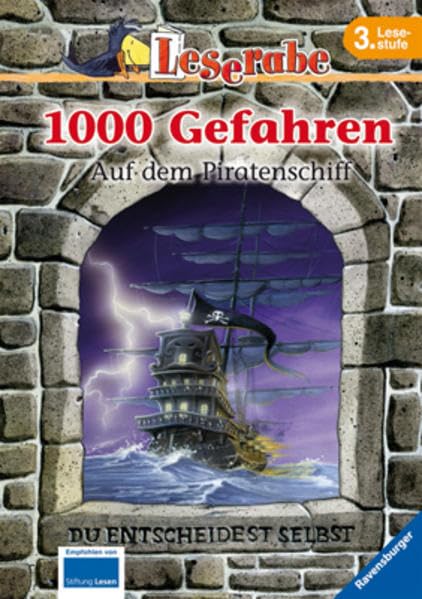 1000 Gefahren - Auf dem Piratenschiff (Leserabe - 1000 Gefahren) Contemporary literature
