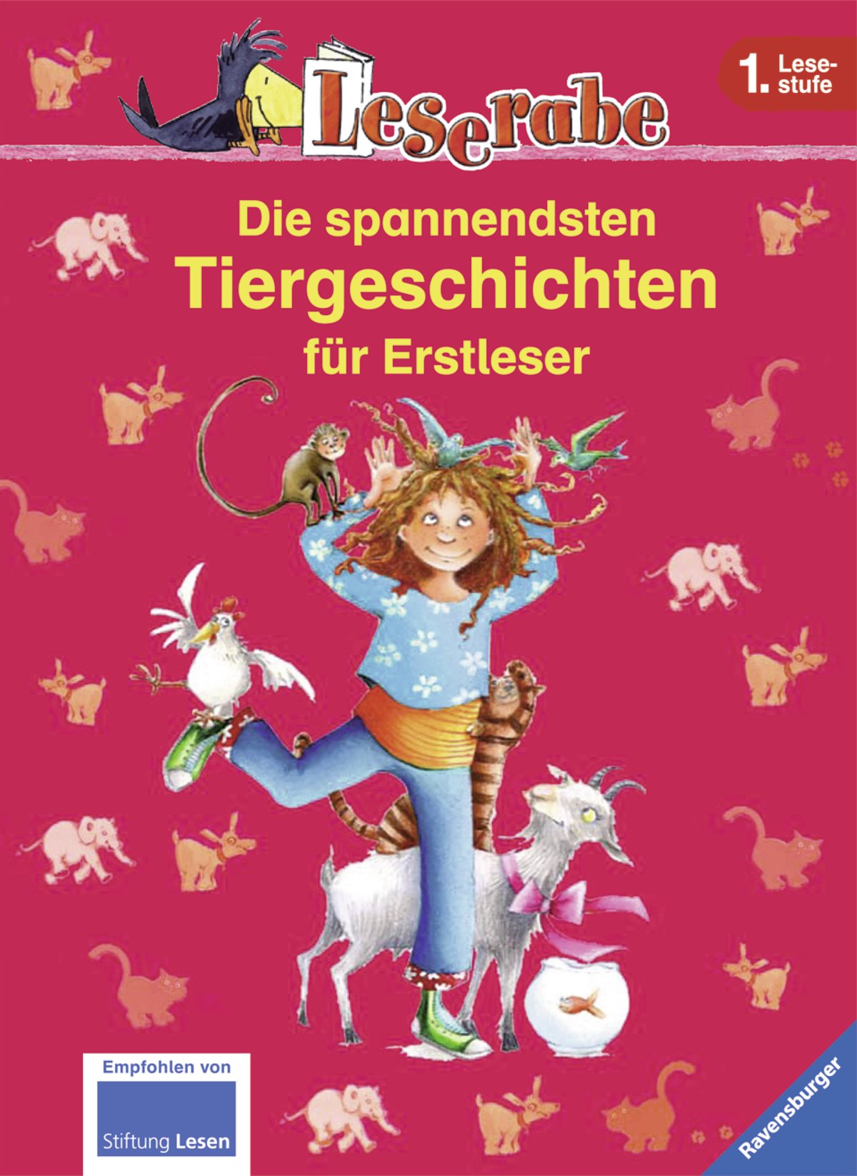 Die spannendsten Tiergeschichten für Erstleser: Mit Leserätsel (Leserabe - Sonderausgaben) Novels & Short Stories