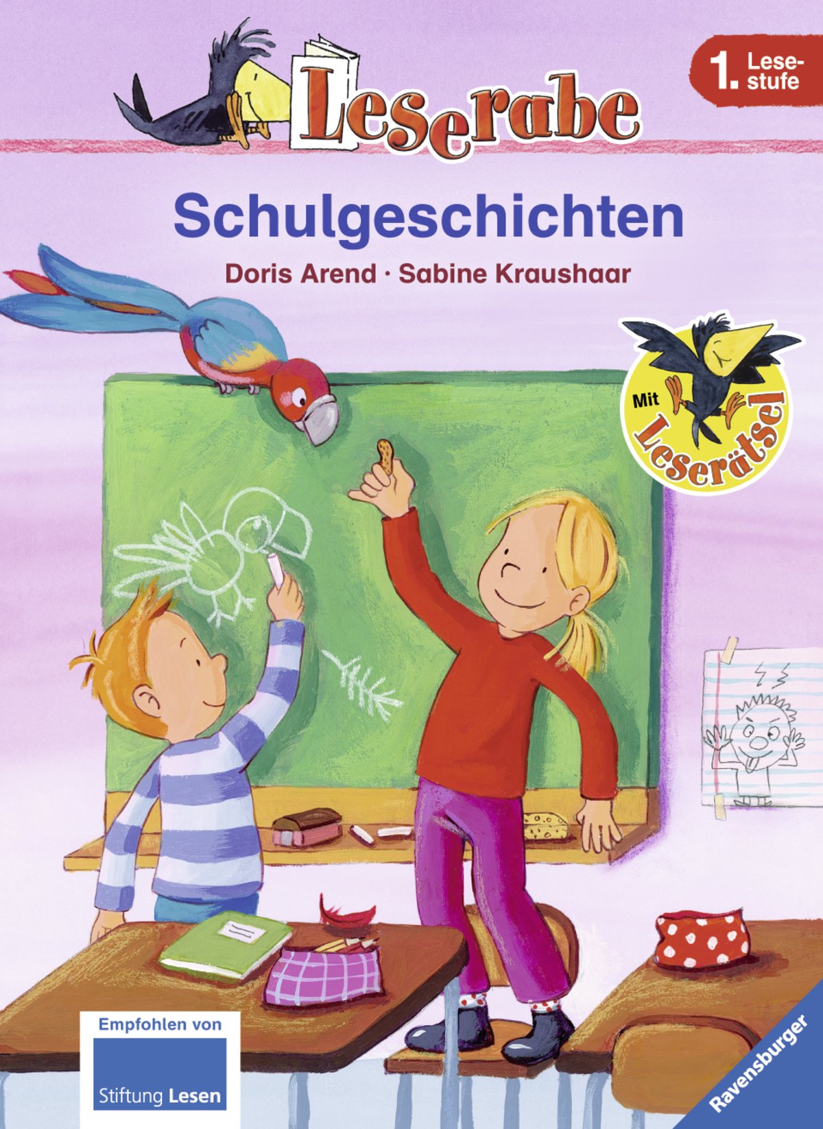 Schulgeschichten: Mit Leserätsel (Leserabe - 1. Lesestufe) Novels & Short Stories
