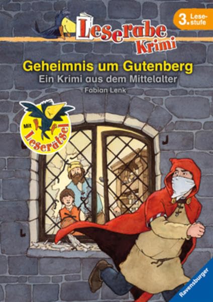 Geheimnis um Gutenberg: Ein Krimi aus dem Mittelalter: Ein Krimi aus dem Mittelalter. Mit Leserätsel (Leserabe - 3. Lesestufe) Contemporary literature