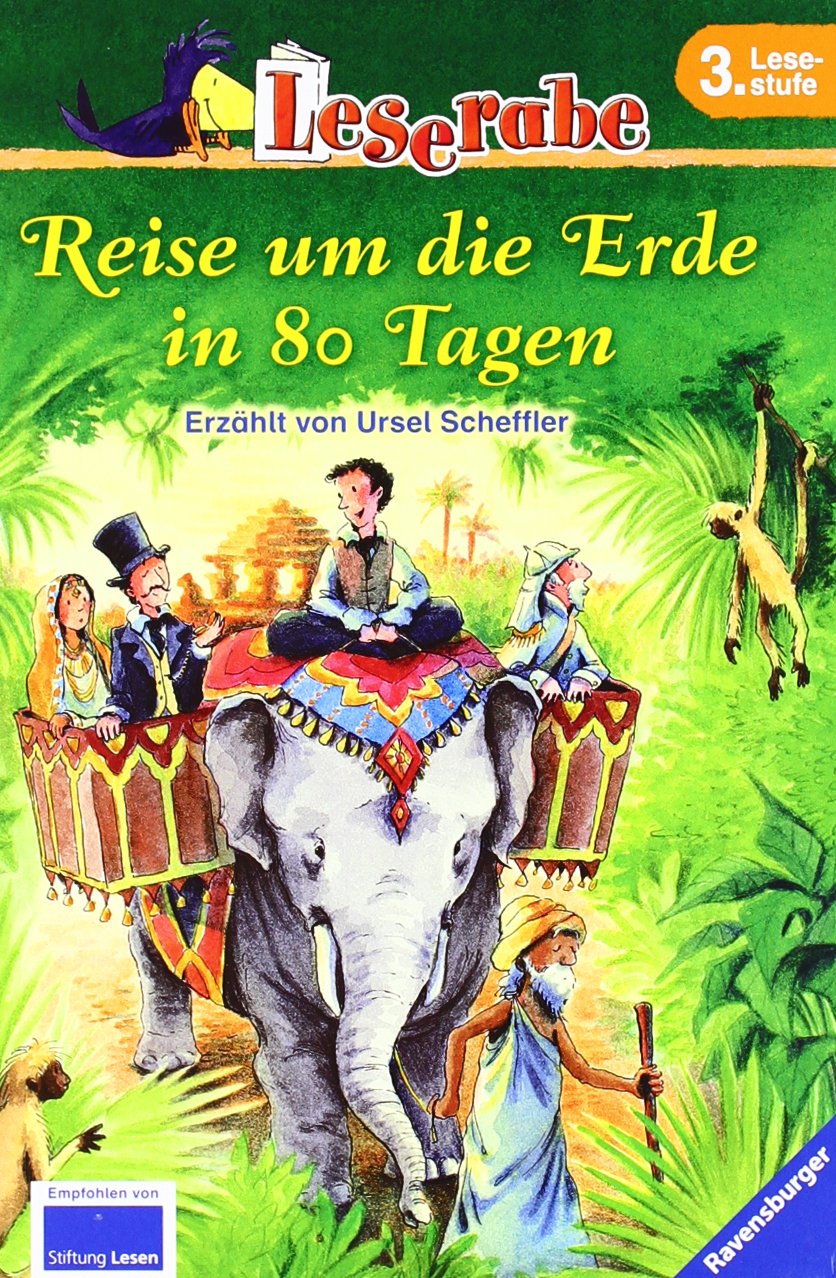 Reise um die Erde in 80 Tagen (Leserabe - 3. Lesestufe) Contemporary literature