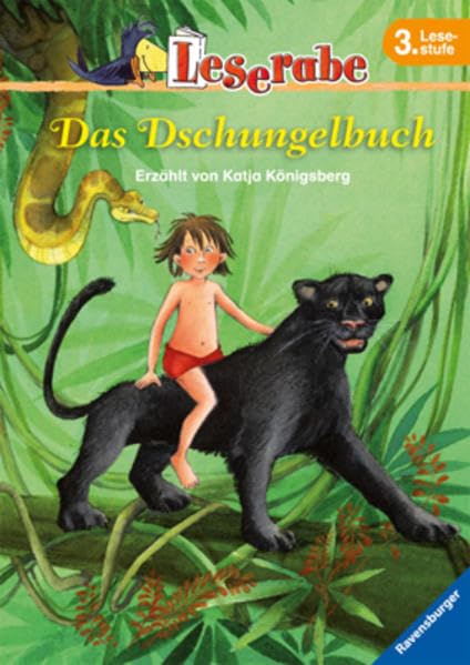 Das Dschungelbuch. 3. Lesestufe (Leserabe - 3. Lesestufe) Novels & Short Stories
