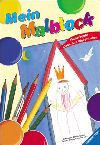 Mein Malblock: Kunterbunte Ideen zum Weitermalen Books