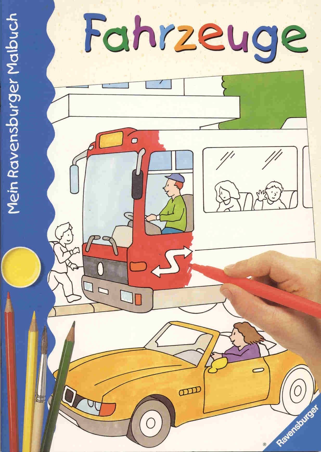 Fahrzeuge (Mein Ravensburger Malbuch) Books
