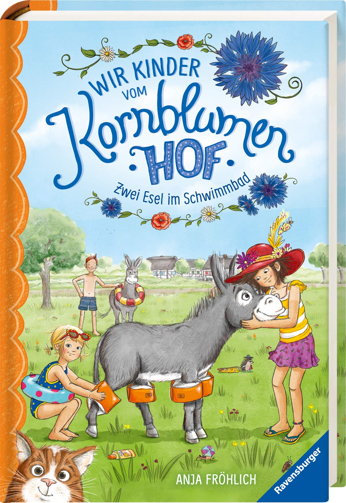 Wir Kinder vom Kornblumenhof, Band 2: Zwei Esel im Schwimmbad Novels & Short Stories