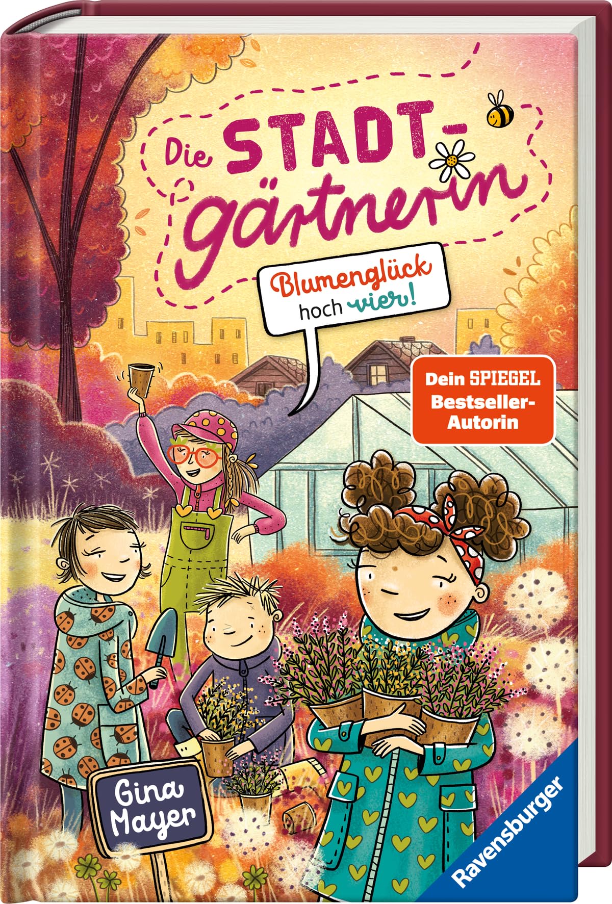 Product Image: Die Stadtgärtnerin, Band 3 - Blumenglück hoch vier!