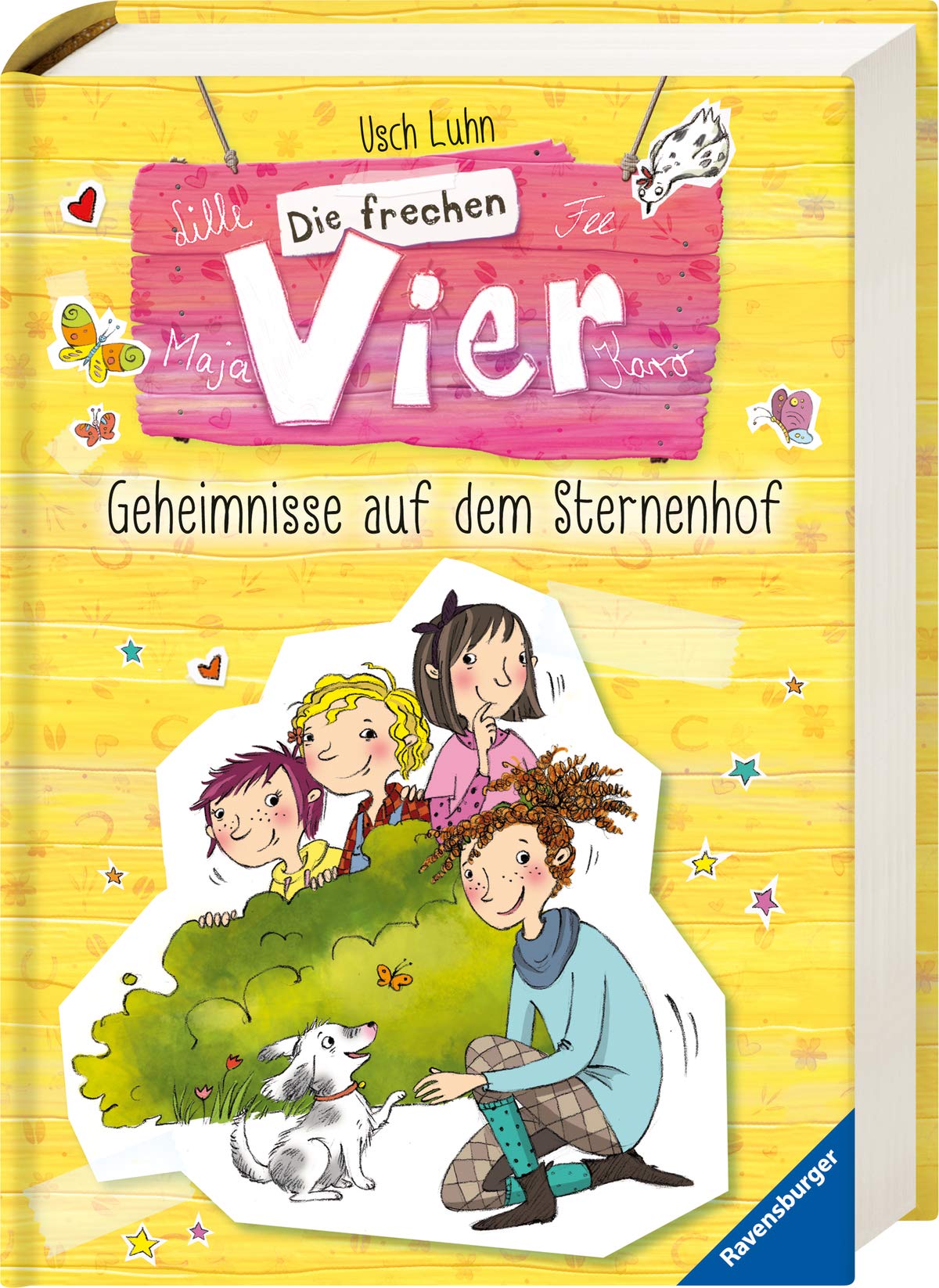 Die frechen Vier, Band 3 und 4: Geheimnisse auf dem Sternenhof Novels & Short Stories