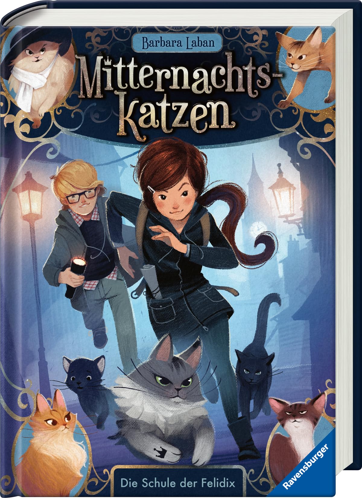 Mitternachtskatzen, Band 1: Die Schule der Felidix (Katzenflüsterer-Fantasy in London für Kinder ab 9 Jahren) Novels & Short Stories