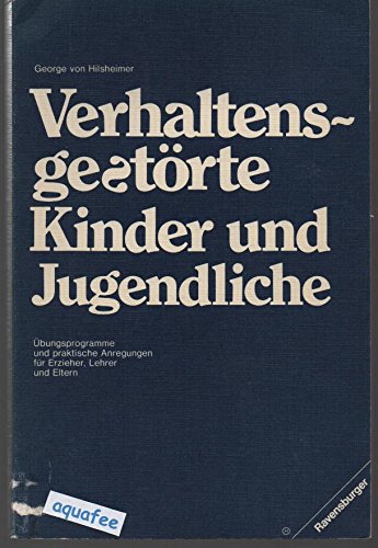 Product Image: Verhaltensgestörte Kinder und Jugendliche