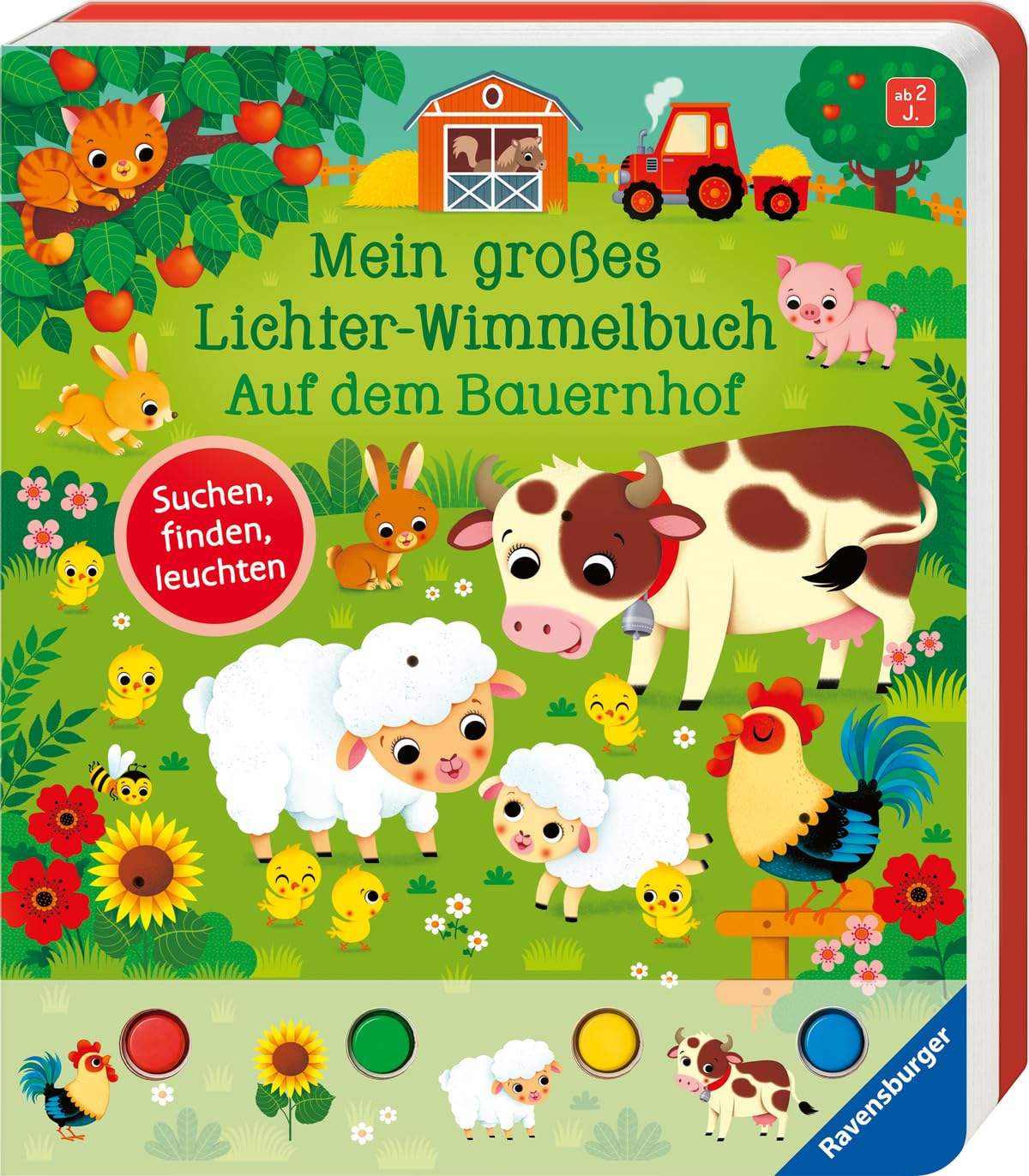 Mein großes Lichter-Wimmelbuch: Auf dem Bauernhof book