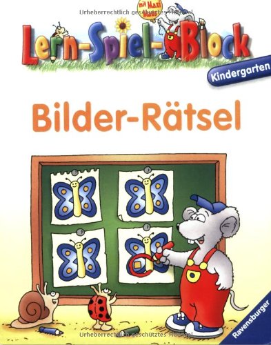 Bilder-Rätsel (Kindergarten) (Lern-Spiel-Block) Non-fiction
