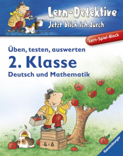 Üben, testen, auswerten (2. Klasse): Deutsch und Mathematik (Lern-Spiel-Block) Study Guides
