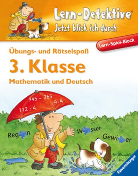 Übungs- und Rätselspaß (3. Klasse): Mathematik und Deutsch: Mathematik und Deutsch. Lern-Spiel-Block Study Guides
