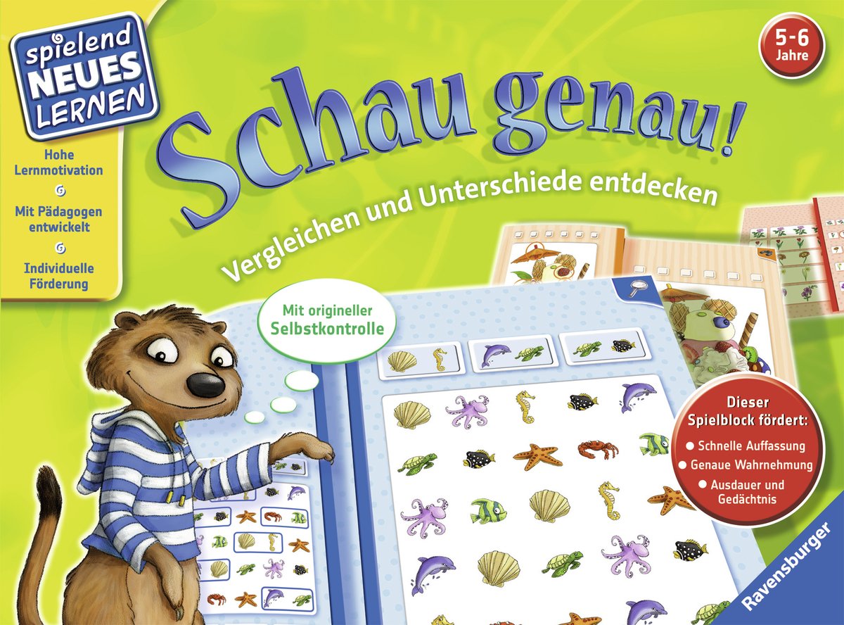 Schau genau!: Vergleichen und Unterschiede entdecken book